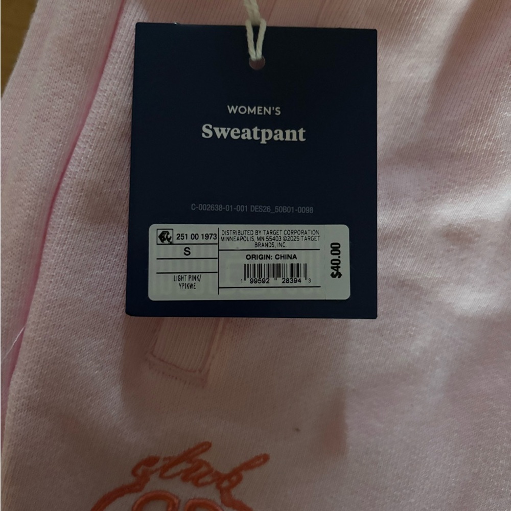 Roller Rabbit Pink Sweatpants - Picture 3 of 4